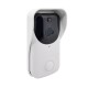 1080P WiFi Video Doorbell Wireless Remote Phone Monitoring Control Two-way Intercom IR Night Vision PIR Motion Detection Intelligent Camera Door Bell