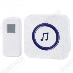 300M Waterproof Wireless Doorbell 55 Songs Chime LED Flash EU/US/UK/AU Plug 300M Waterproof Wireless Doorbell 55 Songs Chime LED Flash EU/US/UK/AU Plug