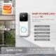 B60+ Tuya Smart Video Doorbell Wireless Doorbell Camera 2.4g 5g WIFI HD 1080P WiFi Security Camera Night Vision PIR Alarm Notification Push