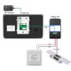 7inch Wireless Wifi RFID Video Door Phone Doorbell Intercom Entry System with NO Electric Door Lock