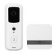 Smart WiFi HD 1080P Video Doorbell IR Visual Camera Intercom 166° Wide Angle Home Security Kit APP Control