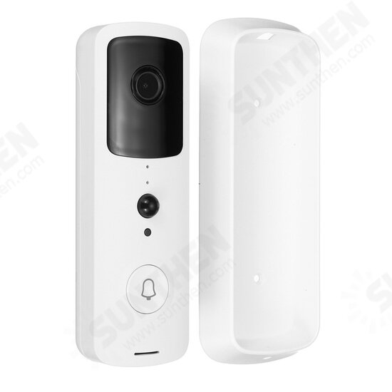 Smart WiFi HD 1080P Video Doorbell IR Visual Camera Intercom 166° Wide Angle Home Security Kit APP Control