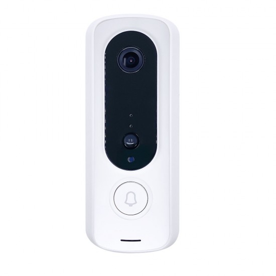 Smart WiFi Video Doorbell 1080P Outdoor Two-way Audio Intercom Wireless Remote Phone Monitoring Control IR Night Vision PIR Motion Detection
