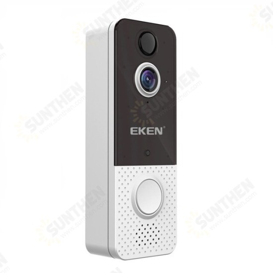 T8 1080P WIFI Smart Video Doorbell Camera Visual Intercom Night Vision IP Doorbell PIR Wireless IP67 Waterproof Cam