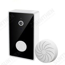 Tuya Wifi 480P SD Smart Video Doorbell with Infrared Sensor Night Vision Camera APP Control Remote Intercom Doorbell Wireless Cam Tuya Wifi 480P SD Smart Video Doorbell with Infrared Sensor Night Vision Camera APP Control Remote Intercom Doorbell Wireless Cam