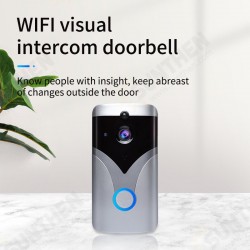 WIFI Doorbell M20 Smart video Door Chime 720P wireless intercom FIR Alarm IR night vision 166 ° wide Angle IP camera WIFI Doorbell M20 Smart video Door Chime 720P wireless intercom FIR Alarm IR night vision 166 ° wide Angle IP camera