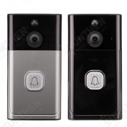 Wireless WiFi Video Doorbell Rainproof Smartphone Remote Video Camera Security Two Way Talk 166° Wireless WiFi Video Doorbell Rainproof Smartphone Remote Video Camera Security Two Way Talk 166°