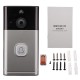 Wireless WiFi Video Doorbell Rainproof Smartphone Remote Video Camera Security Two Way Talk 166°