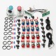 2 Player USB Bundle Kit 2 PC 4/8 Way Joystick Push Button for Arcade MAME Game