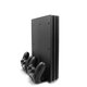 2-in-1 Upright Wireless Game Controllers Charging Station Charging Stand for PS4 Pro PS4 Slim Gamepads