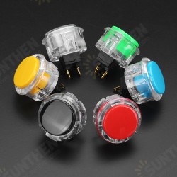 24mm Black Red Yellow Blue Green White Push Button for Arcade Game Console Controller DIY 24mm Black Red Yellow Blue Green White Push Button for Arcade Game Console Controller DIY