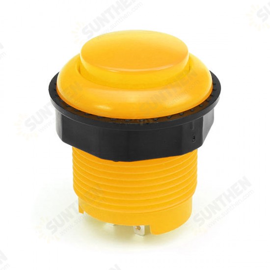 28MM Yellow Pink Green Short Push Button for Arcade Game Console Controller DIY