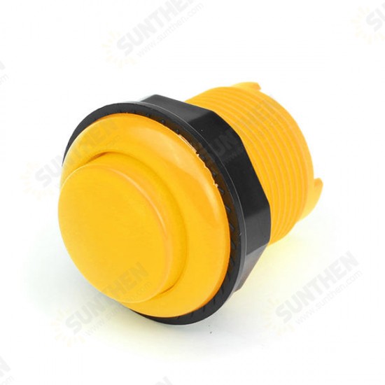 28MM Yellow Pink Green Short Push Button for Arcade Game Console Controller DIY