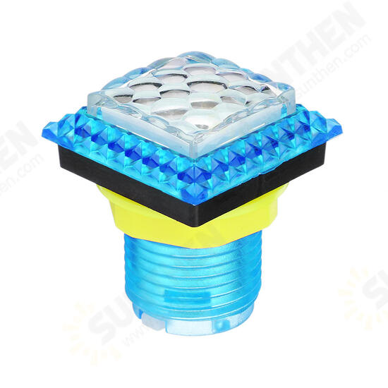 32x32mm Diamond LED Light Push Button for Arcade Game Console Controller DIY Replacement