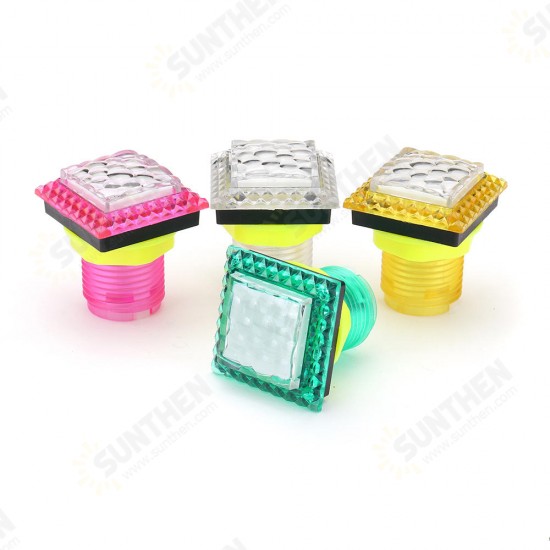 32x32mm Diamond LED Light Push Button for Arcade Game Console Controller DIY Replacement