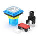 32x32mm Diamond LED Light Push Button for Arcade Game Console Controller DIY Replacement