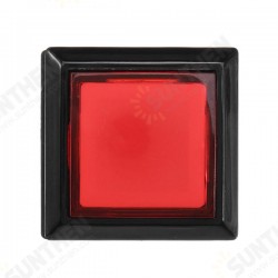 33x33MM Square LED Push Button for Arcade Game Console Controller DIY 33x33MM Square LED Push Button for Arcade Game Console Controller DIY