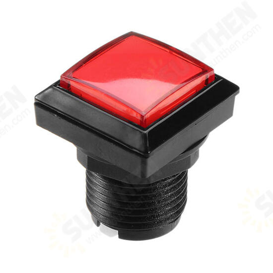 33x33MM Square LED Push Button for Arcade Game Console Controller DIY