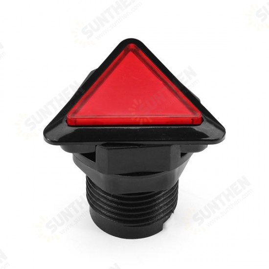 39x39x39MM Triangle LED Direction Push Button for Arcade Game Console Controller DIY