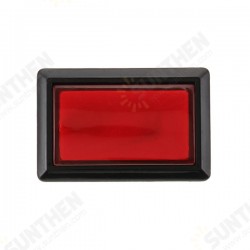 50x33MM Rectangle Red Blue Green Yellow White LED Push Button for Arcade Game Console Controller DIY 50x33MM Rectangle Red Blue Green Yellow White LED Push Button for Arcade Game Console Controller DIY