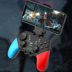 BSP-G9 2.4G Wireless Motor Vibration Gamepad Joystick for Nintendo Switch Pro Game Console for PS4 Steam PC Android IOS Game Controller With Phone Bracket Holder BSP-G9 2.4G Wireless Motor Vibration Gamepad Joystick for Nintendo Switch Pro Game Console for PS4 Steam PC Android IOS Game Controller With Phone Bracket Holder