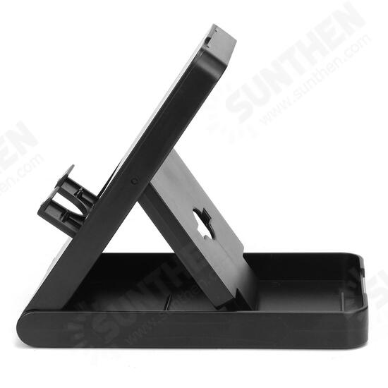 Black Plastic Adjustable Stand for Nintendo Switch Game Console