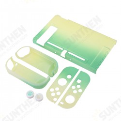 Colorful Shockproof Shell Gradient Case Protector for Nintendo Switch Game Console Protective Hard Case Cover with Rocker Cap Colorful Shockproof Shell Gradient Case Protector for Nintendo Switch Game Console Protective Hard Case Cover with Rocker Cap