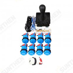 DIY Arcade Joystick Kit TW American Rocker Button Bracket Micro Switch Computer Rocker Chip DIY Arcade Joystick Kit TW American Rocker Button Bracket Micro Switch Computer Rocker Chip