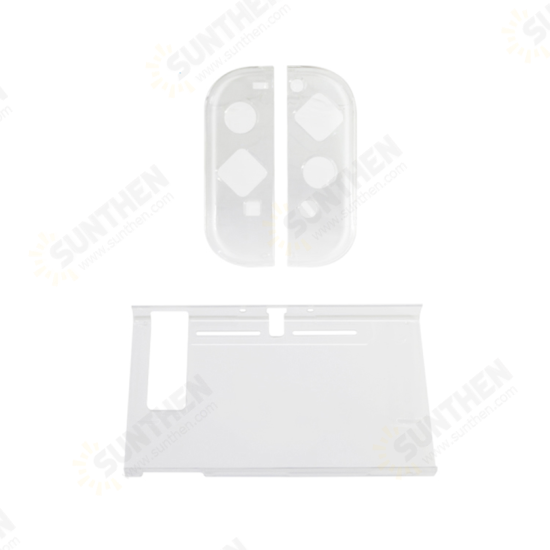 TNS-1710 Game Console Plastic Hard Shell Crystal Clear Case For Nintendo-Switch Joy-Con NS Accessories TNS-1710 Game Console Plastic Hard Shell Crystal Clear Case For Nintendo-Switch Joy-Con NS Accessories