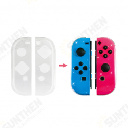 TNS-1710 Game Console Plastic Hard Shell Crystal Clear Case For Nintendo-Switch Joy-Con NS Accessories TNS-1710 Game Console Plastic Hard Shell Crystal Clear Case For Nintendo-Switch Joy-Con NS Accessories