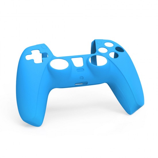 TP5-0512 Rubber Skin Cover for PS5 Gamepad Silicone Protective Case for Playstation 5 Controller Joystick Shell Case