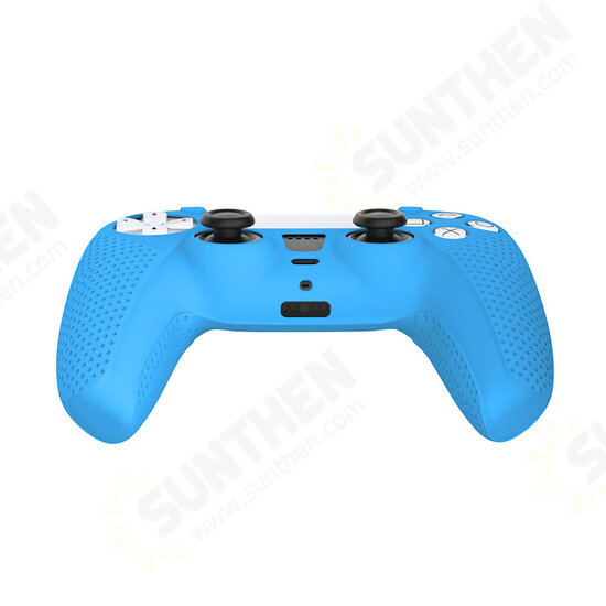 TP5-0541 Anti-slip Silicone Protective Cover Case for PS5 Gamepad Game Controller Non-slip Protective Shell