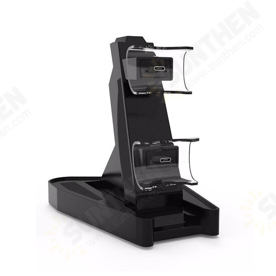 Dual Charging Base for PS5 Game Controller Gamepad Charger Dock for Playstation 5 PS5 Charging Stand