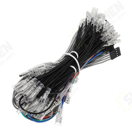 Dual Player Acarde Game Controller Encoder Board with Cable for PS3 PC