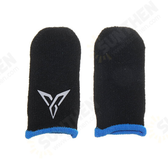 Beehive 4 Finger Gloves Slip-proof Sweat-proof Professional Touch Screen Thumbs Finger Sleeve for PUBG Mobile Game for Gamepad