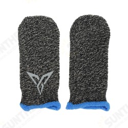 Wasp Finger Sleeve 5 Sweat-Proof Finger Gloves Touch Screen Thumbs Cover Silver Ion Spiral Ring Finger Sleeve for iOS Android PUBG Mobile Game