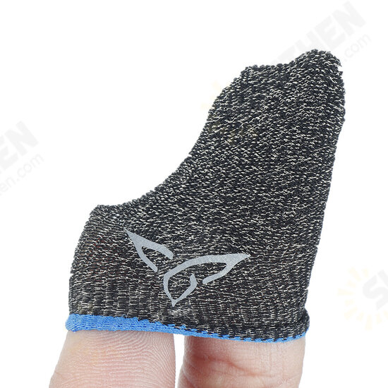 Wasp Finger Sleeve 5 Sweat-Proof Finger Gloves Touch Screen Thumbs Cover Silver Ion Spiral Ring Finger Sleeve for iOS Android PUBG Mobile Game