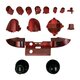 Full Set Buttons for Xbox Series X S Game Controller Gamepad Trigger Buttons Replacement Kit D-pad ABXY Keys