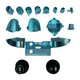 Full Set Buttons for Xbox Series X S Game Controller Gamepad Trigger Buttons Replacement Kit D-pad ABXY Keys