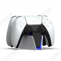 Fast Charging Dock Type-C Dual Controller Charger for PlayStation 5 Game Controller Charging Station Base for PS5 Gamepad Fast Charging Dock Type-C Dual Controller Charger for PlayStation 5 Game Controller Charging Station Base for PS5 Gamepad