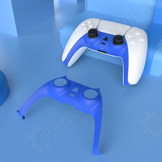 P5126 Gamepad Replacement Shell Game Pad Decoration Strip for Sony for Playstation 5 PS5 Game Controller