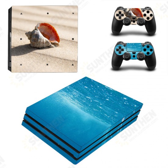 Limited Edition Vinyl Game Console Controller Decals Skin Sticker For PS4 PRO