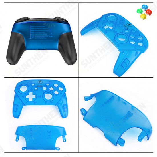 DIY Replacement Shell Protective Case for Nintendo Switch Pro Game Controller Gamepad Accessories