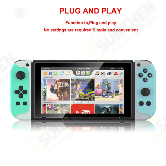 NS191 Switch bluetooth Handle Mini Gamepad Dual Turbo Burst Gaming Joystick with Screen Shot Vibration