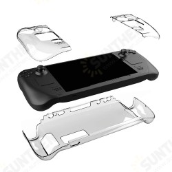 Transparent PC Hard Case for Steam Deck Host Transparent Detachable Protective Shell for Game Console Steamdeck Transparent PC Hard Case for Steam Deck Host Transparent Detachable Protective Shell for Game Console Steamdeck