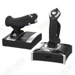 PXN-2119 PRO Wired Vibration Joystick Flight Rocker Gaming Steering Wheel Pedal Racing Wheel Game Controller USB Simulator for Xbox One for PS4 PC Games PXN-2119 PRO Wired Vibration Joystick Flight Rocker Gaming Steering Wheel Pedal Racing Wheel Game Controller USB Simulator for Xbox One for PS4 PC Games