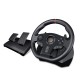 PXN V900 Game Steering Wheel for PS3 NS Switch Gaming Controller for PC USB Vibration Dual Motor with Foldable Peda