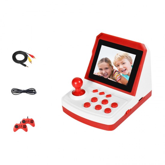 A6 Plus 600 in 1 FC Arcade Game Console 8 bit Video Game Console Children's Gift Toys with Two Gamepad