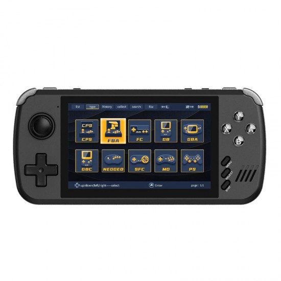 X39 32GB 3000+ Games Handheld Game Console 4.3 inch IPS HD Display FBA FC GB SFC MD PS Linux System Retro Video Game Player