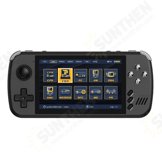 X39 32GB 3000+ Games Handheld Game Console 4.3 inch IPS HD Display FBA FC GB SFC MD PS Linux System Retro Video Game Player